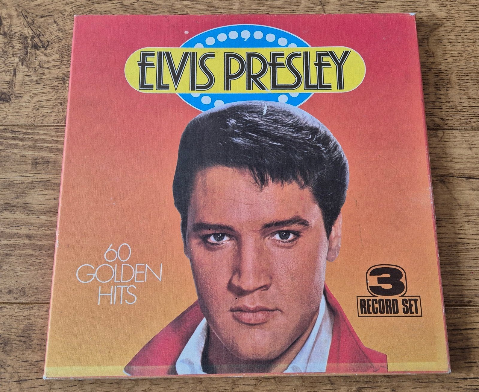 Elvis Presley - 60 Golden Hits (3x LP Boxset), Boxset, Rock, Gebruikt, Ophalen of Verzenden