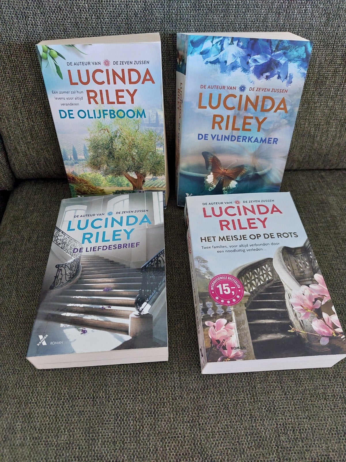 4 boeken van Lucinda Riley, Boeken, Ophalen of Verzenden, Zo goed als nieuw