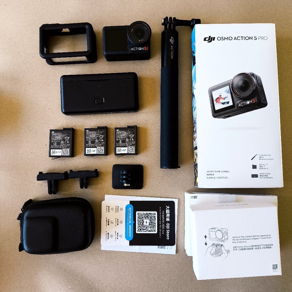 DJI Action 5 Pro Cam Adventure Edition, Verzenden, Zo goed als nieuw, Overige merken