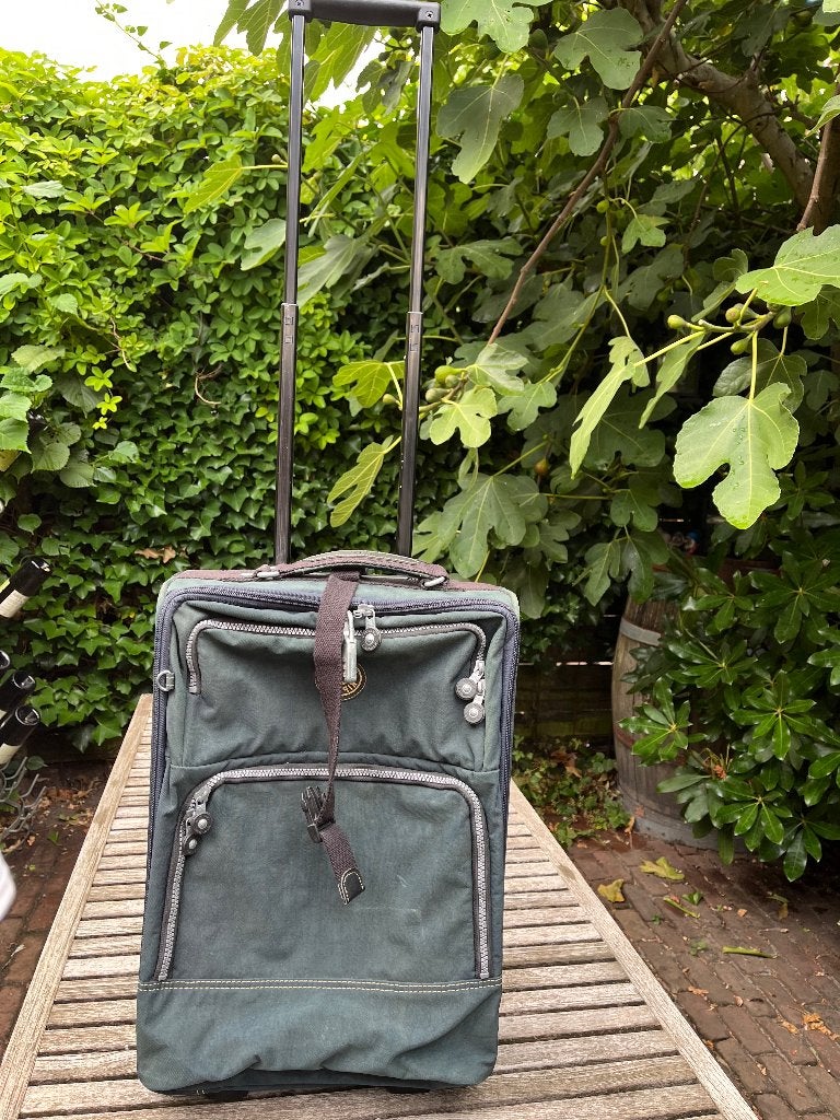 kipling handbagage koffertje, Overige materialen, Gebruikt, 50 tot 60 cm, Minder dan 35 cm