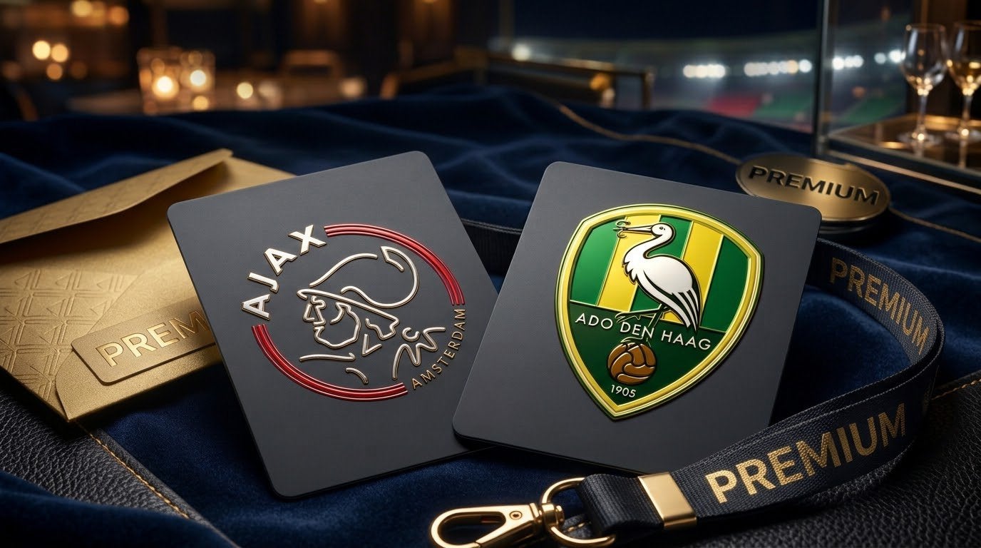 2 PREMIUM tickets vak 122 incl. P1 en Lounge | Ajax vs ADO, Tickets en Kaartjes, Twee personen, November