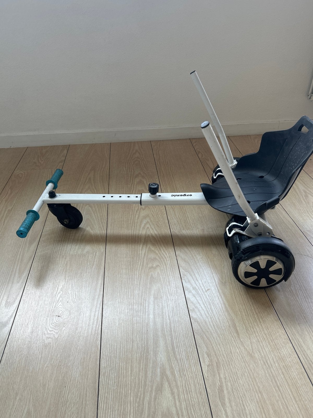 Oxboard/Hoverboard met kar en beschermhoes, Gebruikt