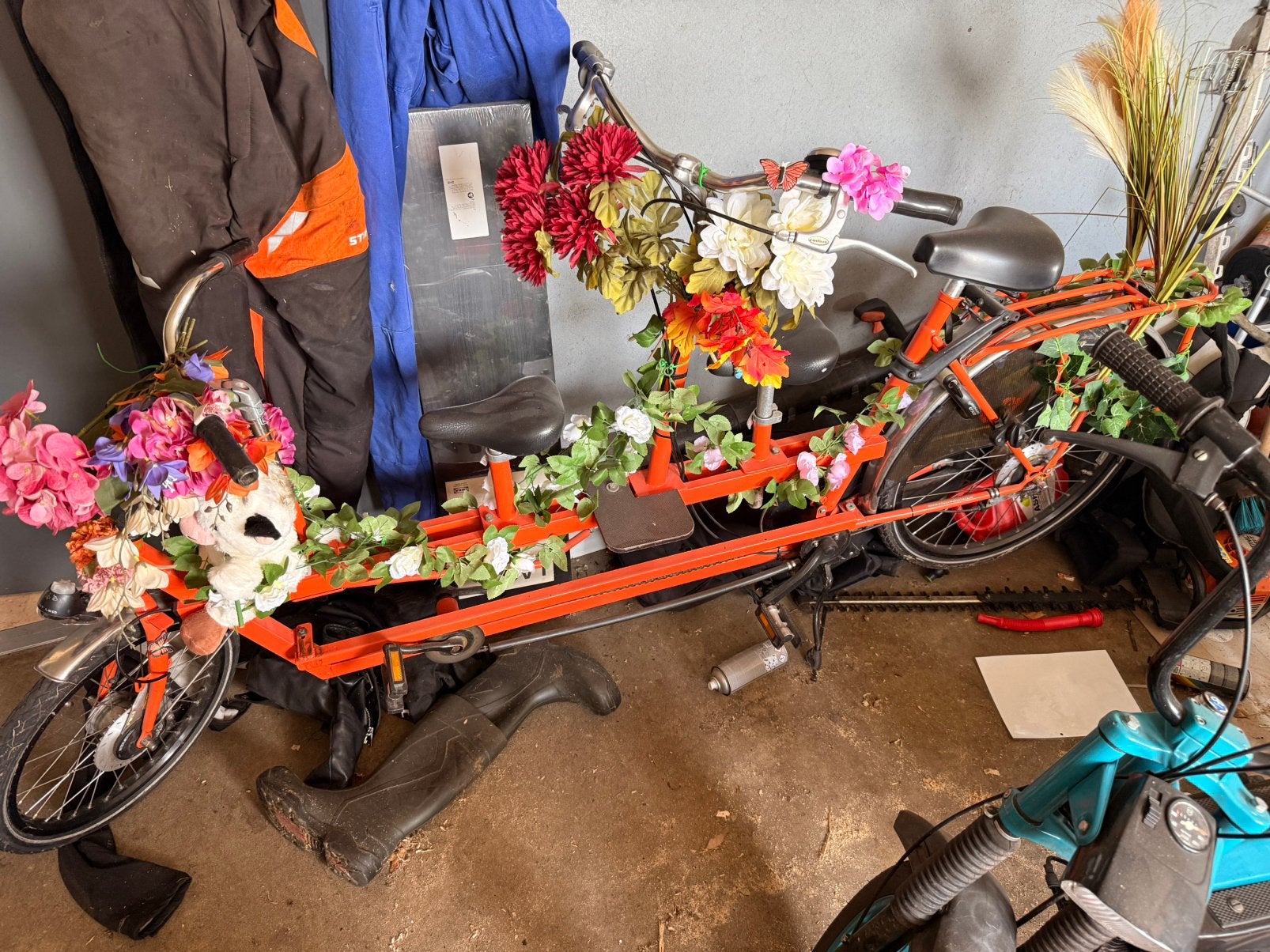 Tandem - onderwaterfiets, Ophalen, Zo goed als nieuw, Terugtraprem