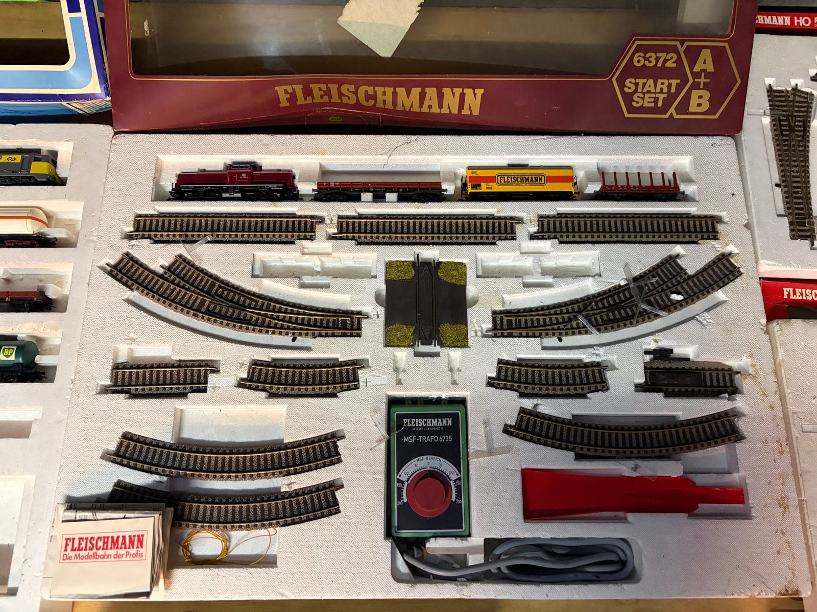 Fleischmann Startset 6372 A+B H0 - Treinset met Rails en Tra, Ophalen, Gelijkstroom, Fleischmann, Gebruikt