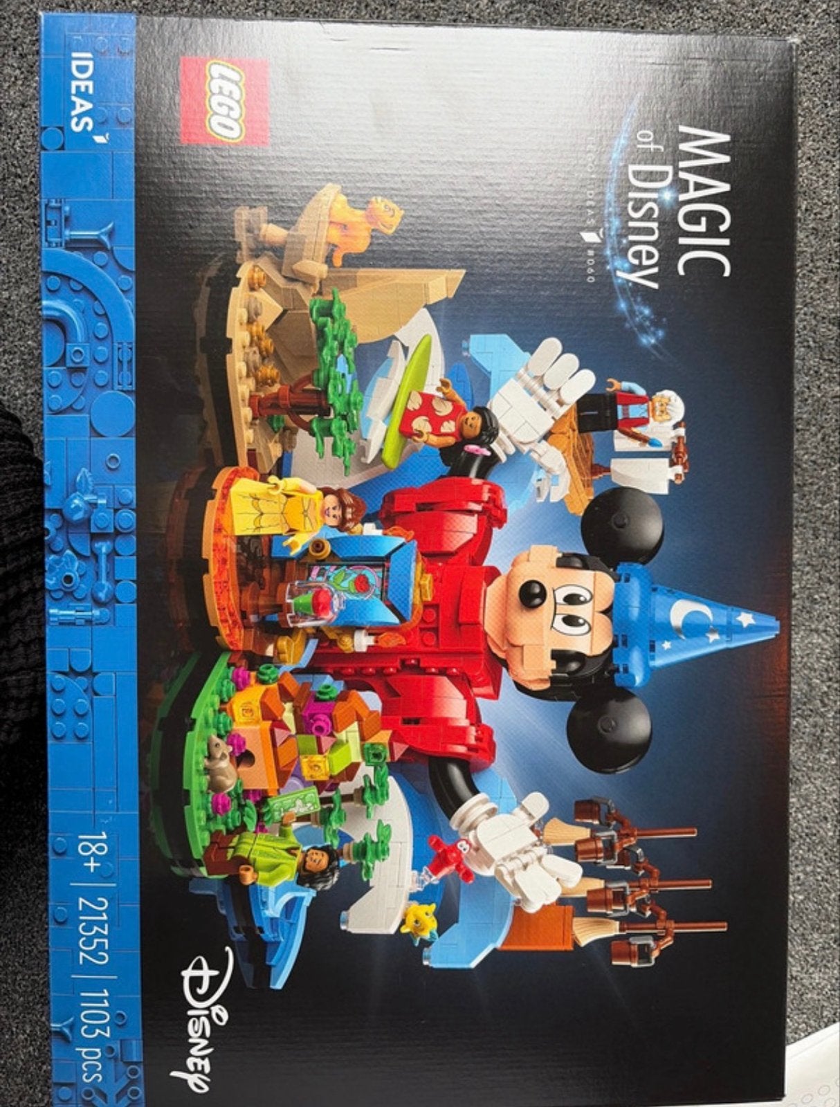 Lego Ideas 21352 Magic of Disney (zakjes 1 & 2 geopend), Ophalen of Verzenden, Zo goed als nieuw, Overige merken
