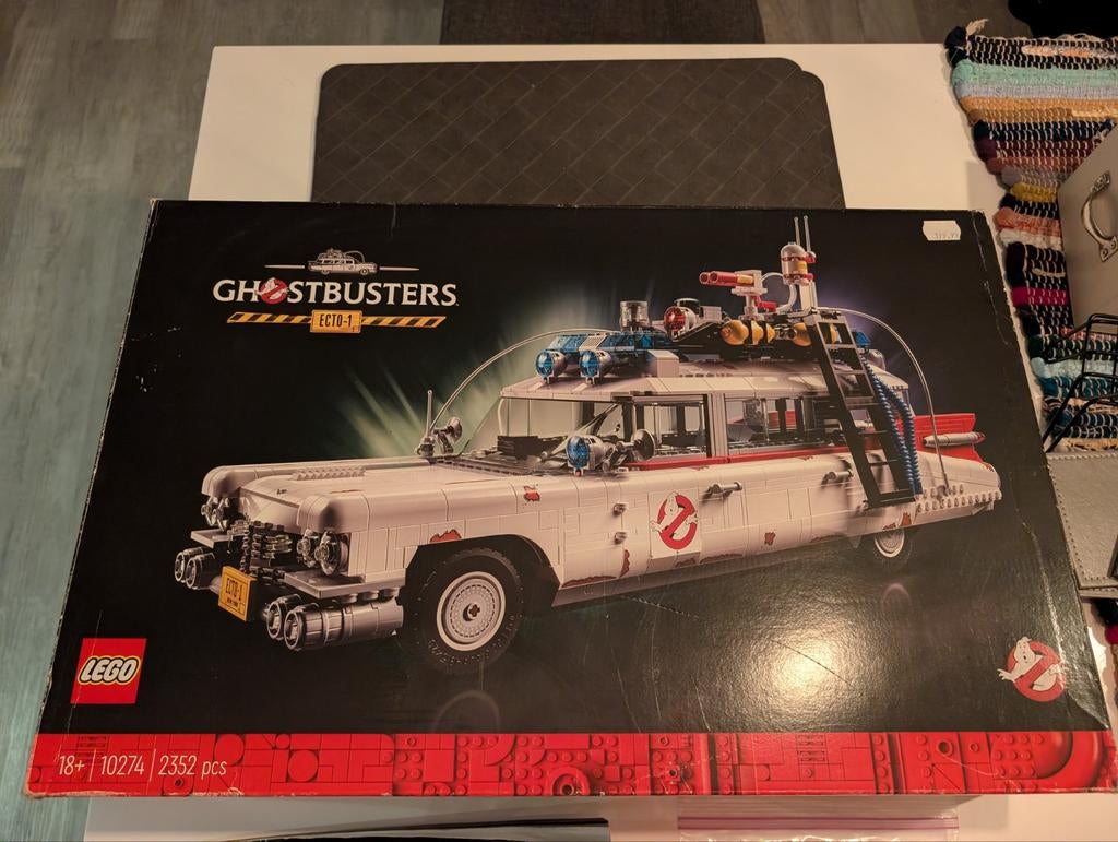 LEGO Ghostbusters Ecto-1 (10274) - Zo goed als nieuw, Ophalen, Zo goed als nieuw, Overige merken