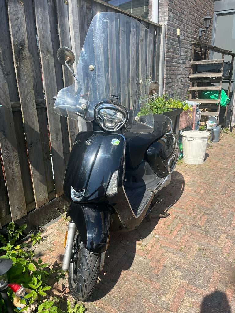 Kymco Like scooter Zwart, Ophalen, Gebruikt, Overige modellen, Maximaal 45 km/u
