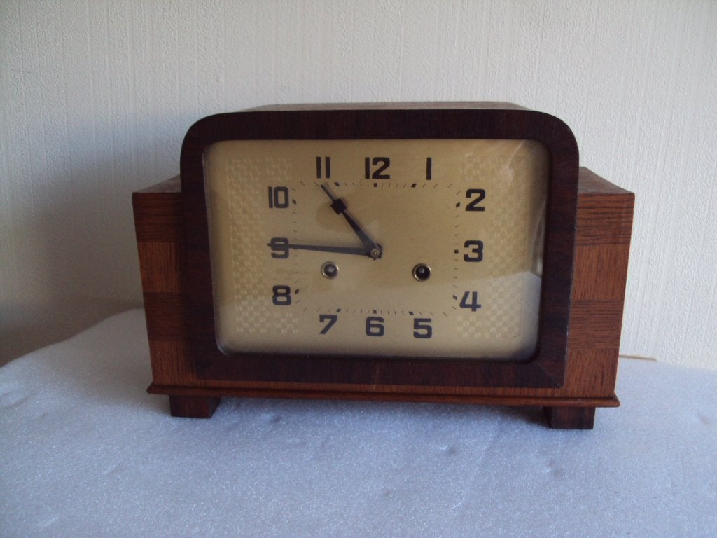 Art deco pendule, Ophalen of Verzenden