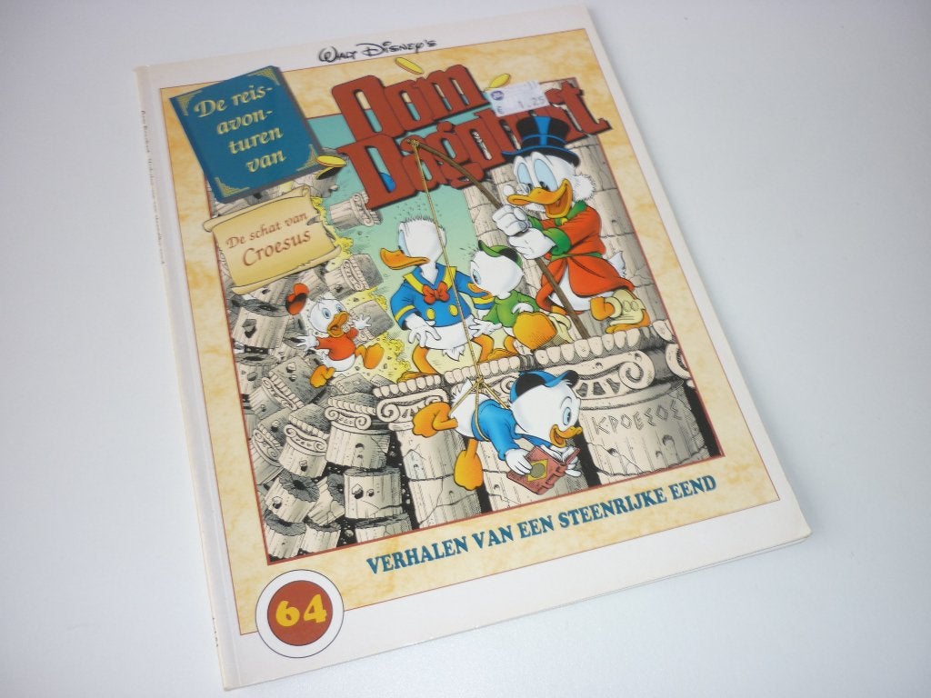 Deel 64: Reisavonturen  van Oom Dagobert (1e druk), Boeken, Eén stripboek, Ophalen of Verzenden, Gelezen