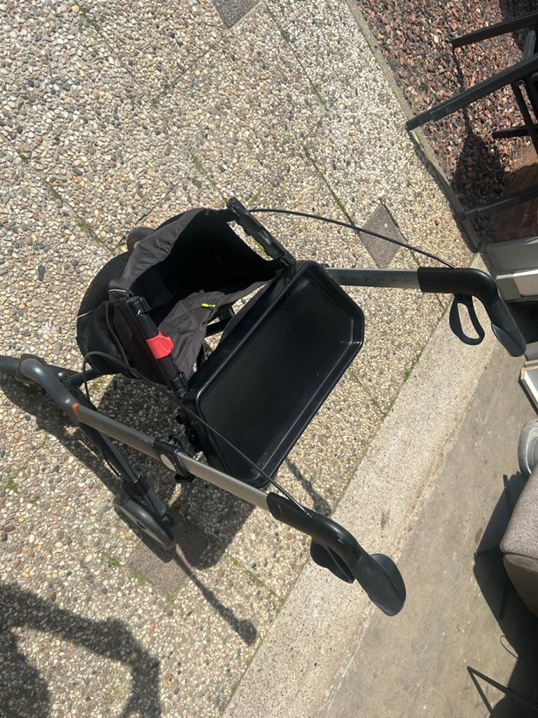 Nette gebruikte rollator TEAB, Diversen, Ophalen, Opvouwbaar, Zo goed als nieuw