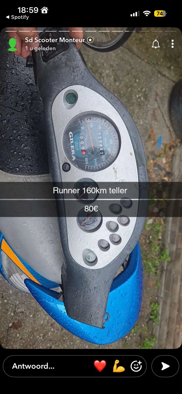 Runner 160 teller, Ophalen, Zo goed als nieuw, Benzine, Overige modellen