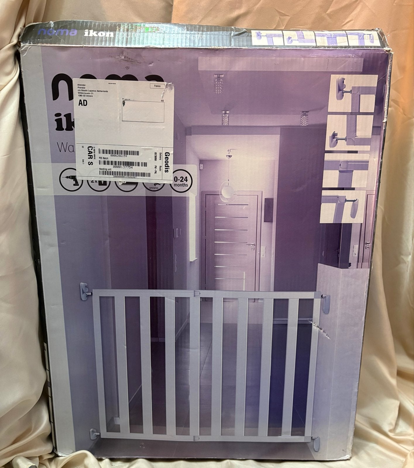 Noma Ikon Pure Wall Fix Safety Gate - Nieuw (verpakking), Nieuw, Ophalen of Verzenden, Metaal of IJzer, Schroefhekje