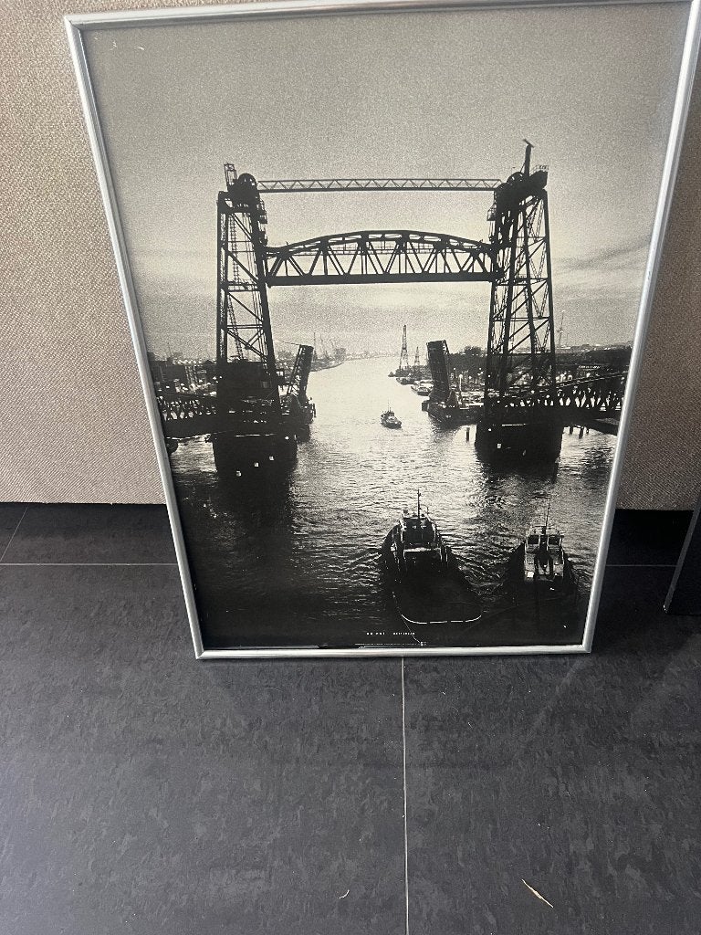 Afbeelding Hef Rotterdam 71 x 51 cm, Ophalen, 50 – 75, Gebruikt, Schilderij