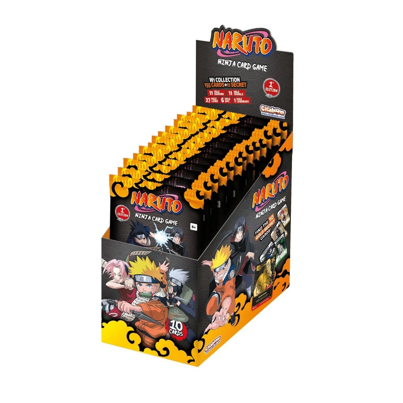 Naruto first edition booster box, Ophalen of Verzenden, Zo goed als nieuw, Boosterbox