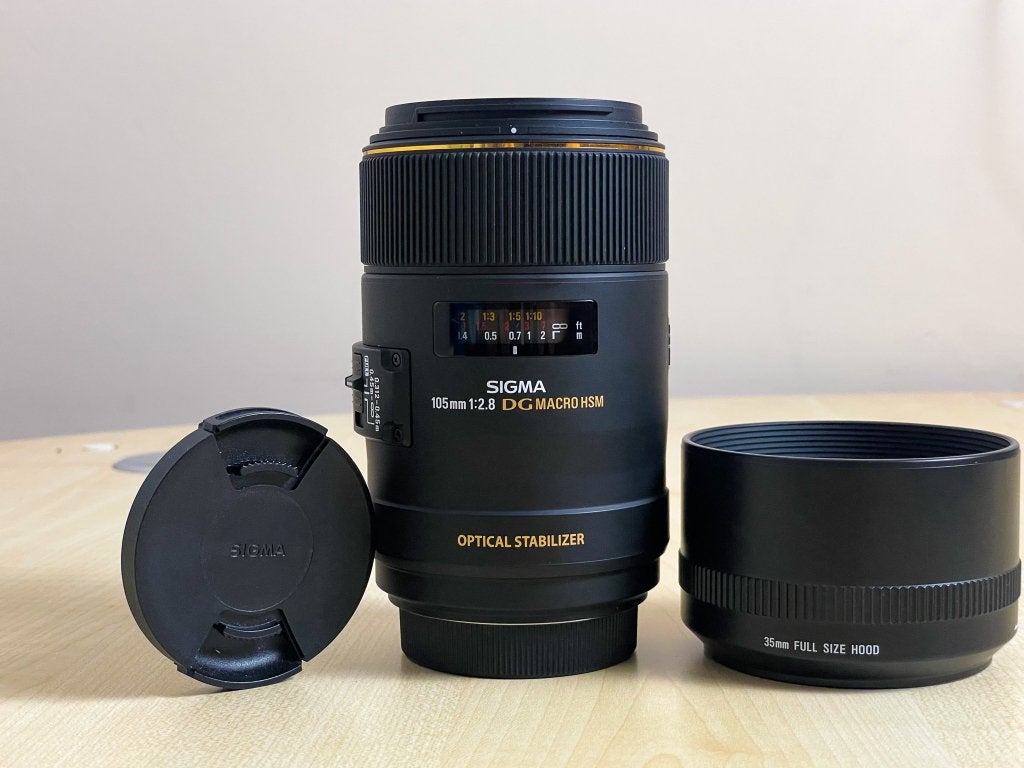 Sigma 105mm 2.8 Macro DG HSM Optical Stabilizer - Sony Mount, Audio, Tv en Foto, Fotografie | Lenzen en Objectieven, Ophalen of Verzenden