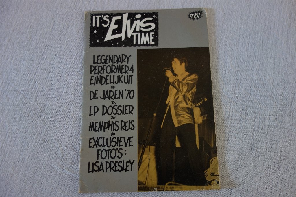 It’s Elvis Time fanclubblad 161, Ophalen of Verzenden, Boek, Tijdschrift of Artikel