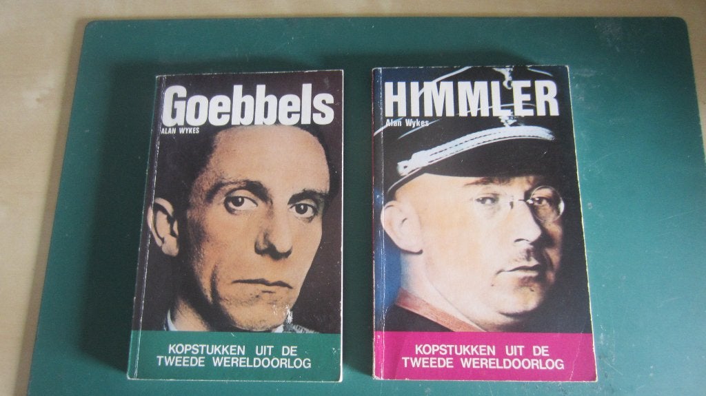 Kopstukken uit de TWEEDE Wereldoorlog,2 x, Ophalen of Verzenden, Algemeen, Alan Wykes, Tweede Wereldoorlog