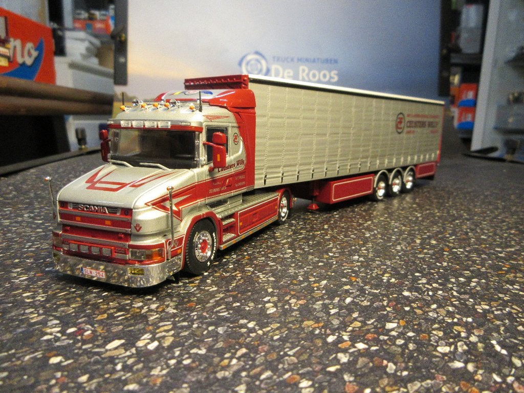 Tekno Scania R4 Torpedo Willy Ceusters met certificaat, Hobby en Vrije tijd, Ophalen of Verzenden, Nieuw, Bus of Vrachtwagen, Tekno