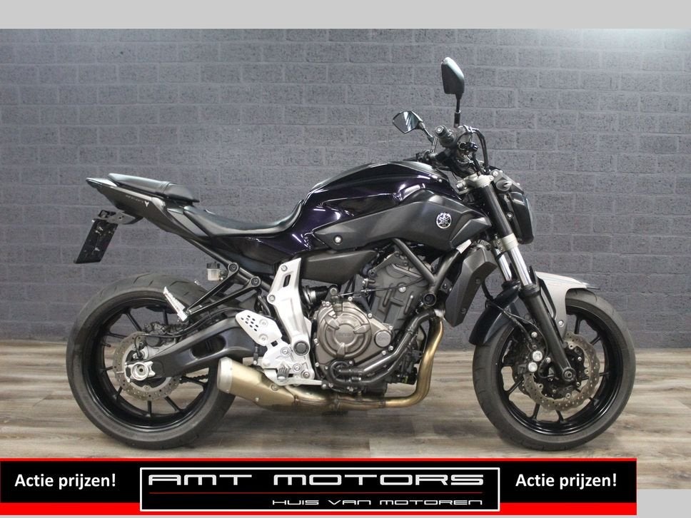 YAMAHA MT 07 ABS (bj 2015) 24,465 km Zeer mooie MT07, 2 cilinders, Bedrijf, Onbekend, Meer dan 35 kW