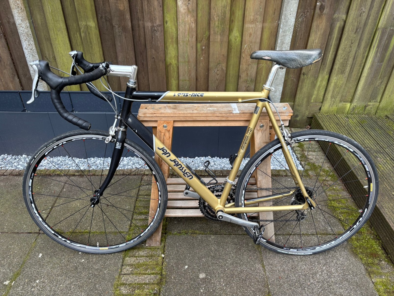 Jan Janssen racefiets - Shimano Tiagra (62cm), Gebruikt, 61 tot 65 cm, Meer dan 20 versnellingen, Ophalen