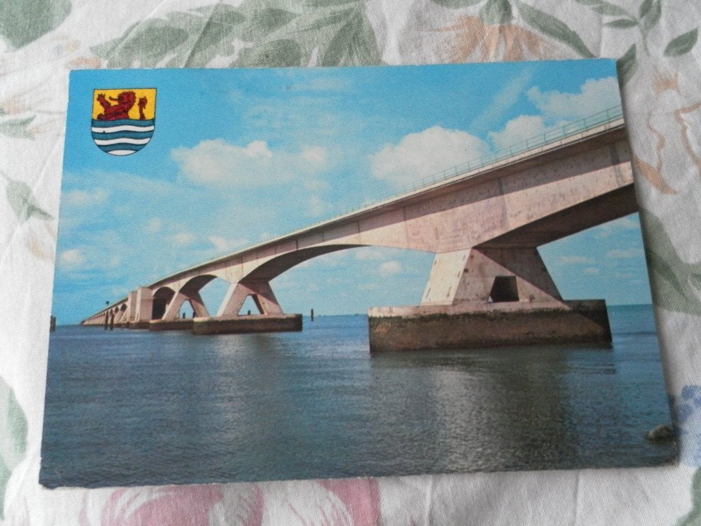 kaart Zeelandbrug, Ophalen of Verzenden, 1980 tot heden, Gelopen, Zeeland