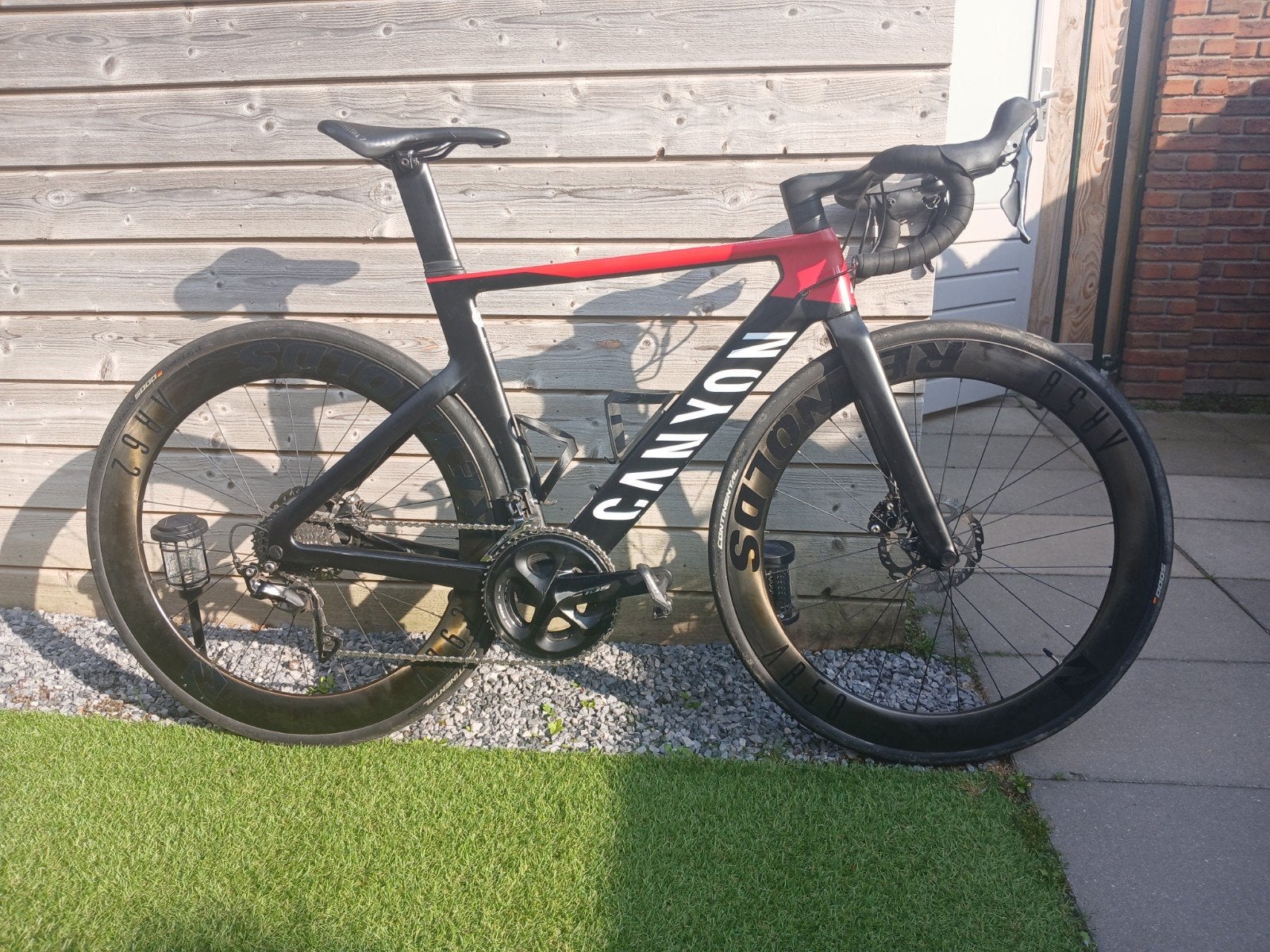 Canyon Aeroad CF / SL 7 rood zwart maat S, Ophalen of Verzenden, Zo goed als nieuw, Overige typen