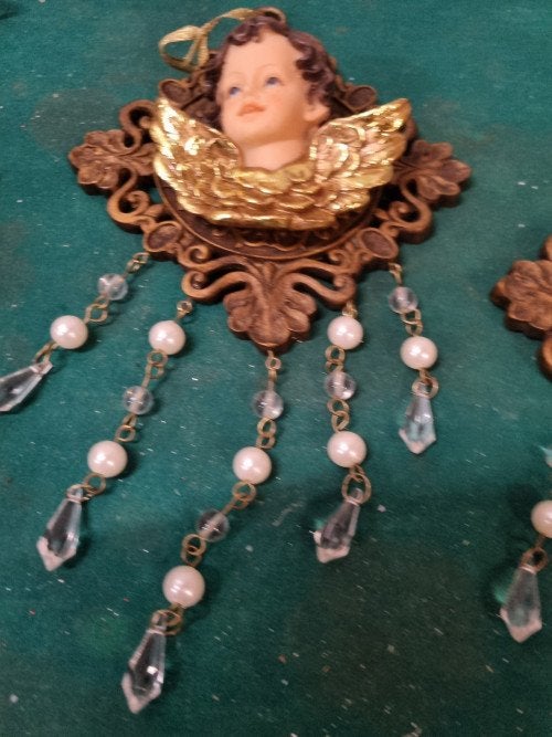 engeltjes barok stijl ornamenten  [b264], Diversen, Kerst, Ophalen of Verzenden, 'T Olde Gre-j, Info@toldegrej.nl, Endepoelstraat 20f Didam