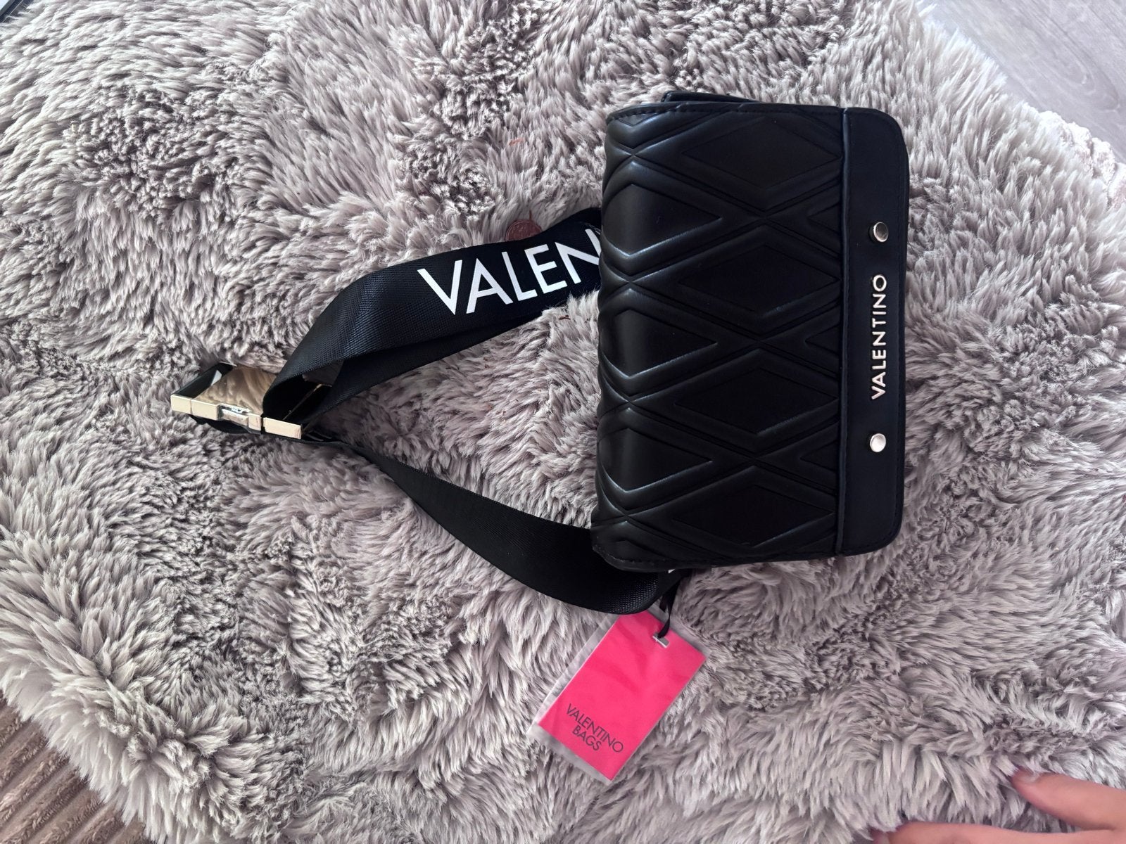 Valentino heuptas/crossbody tas - Zwart, Ophalen of Verzenden, Nieuw, Zwart, Overige typen