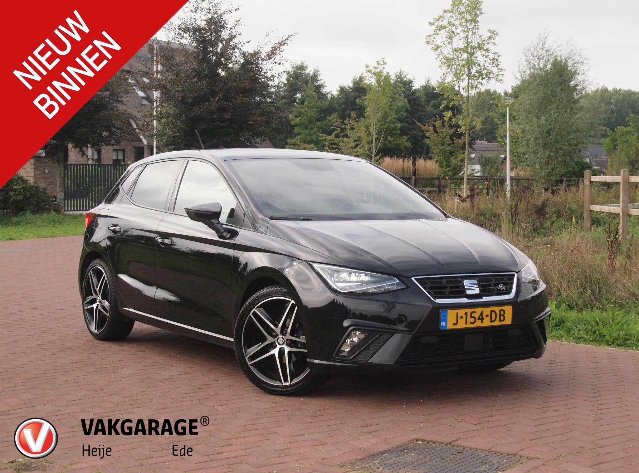 SEAT Ibiza 1.0 TSI FR Business Intense | Camera | Apple Carp, Voorwielaandrijving, Stof, 95 pk, Origineel Nederlands
