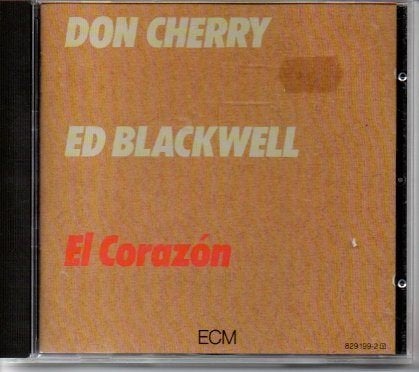 Don Cherry & Ed Blackwell - El Corazón CD, Overige componisten, Ophalen of Verzenden, Zo goed als nieuw, Overige typen