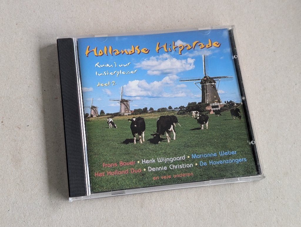 Diverse artiesten: Hollandse hitparade deel 2 (CD), Ophalen of Verzenden, Zo goed als nieuw, Levenslied of Smartlap, Verzamelalbum