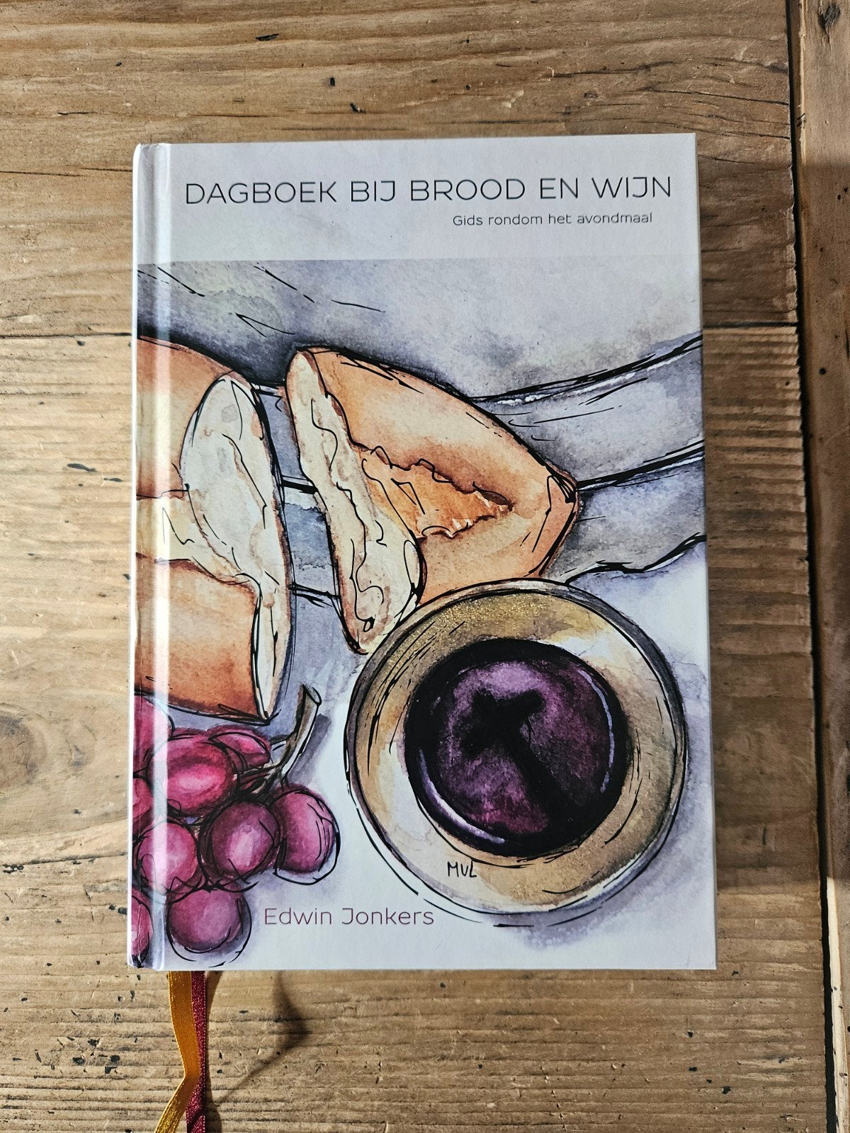 Edwin Jonkers - Dagboek bij brood en wijn, Ophalen of Verzenden, Zo goed als nieuw, Edwin Jonkers