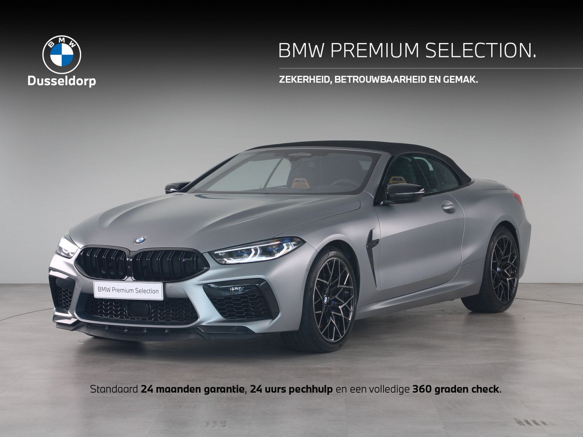 BMW M8 Cabrio (bj 2025, automaat), Automaat, Dealer onderhouden, Gebruikt, Vierwielaandrijving