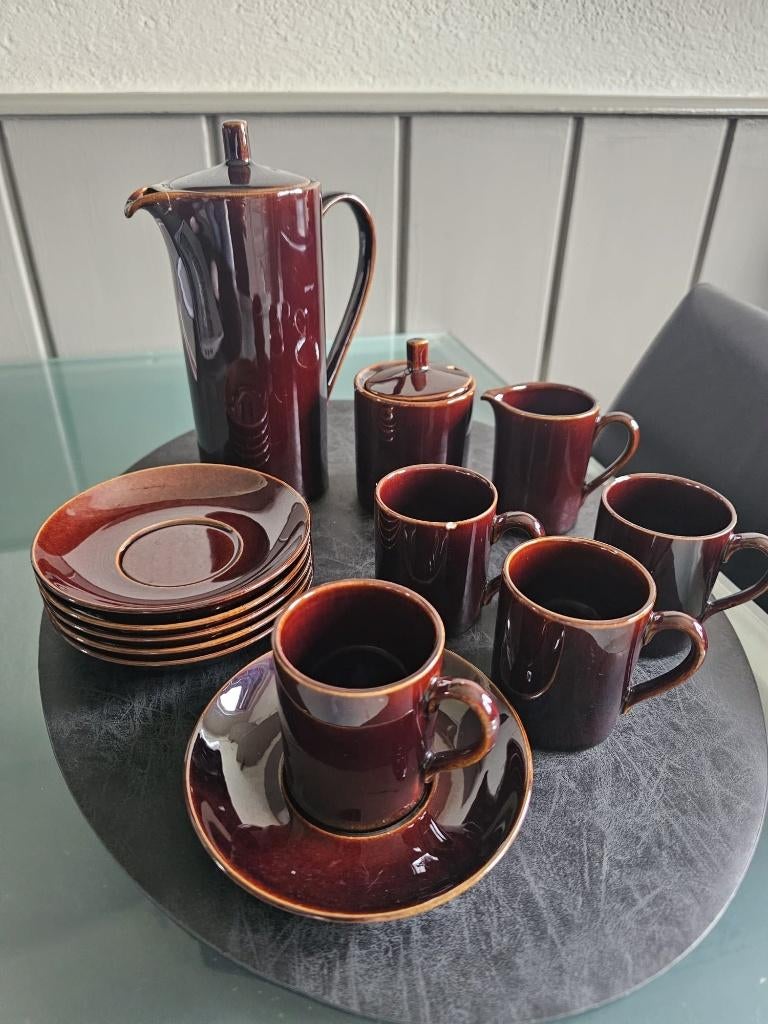 Royal Sphinx Europa Koffieservies, Antiek en Kunst, Antiek | Servies compleet, Ophalen