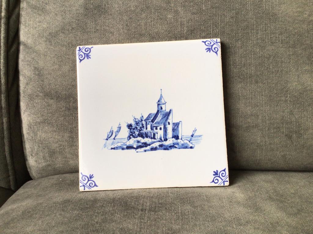 Antieke Delftsblauwe tegel, Ophalen