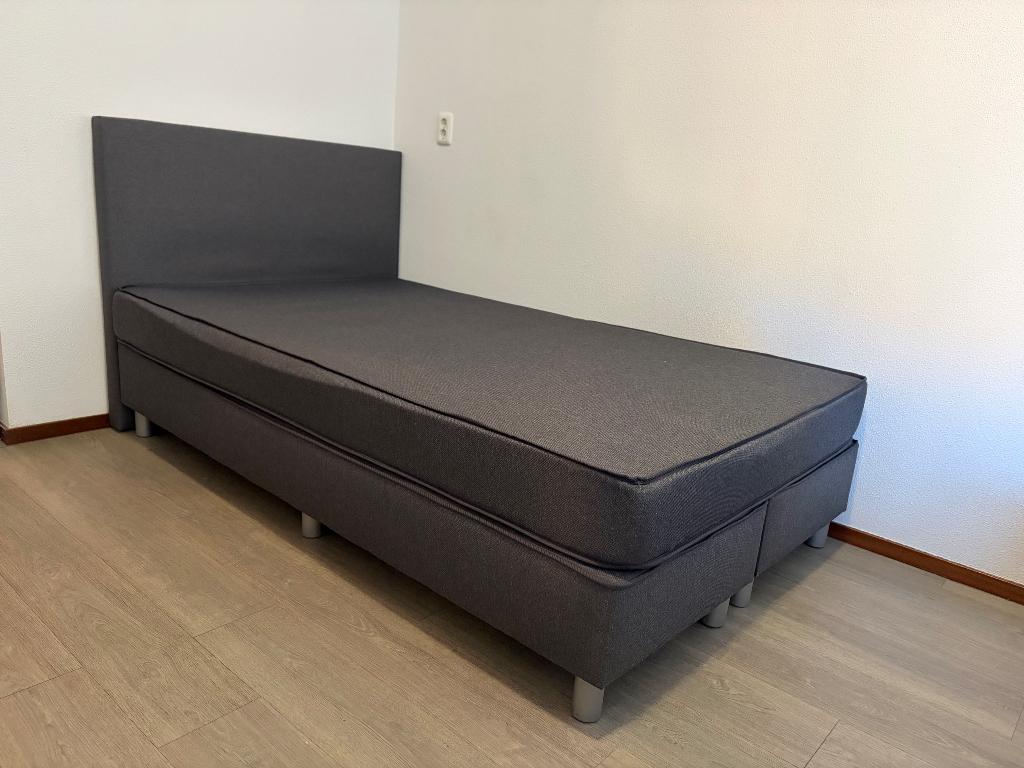 Boxpring, Ophalen, Gebruikt, Twijfelaar, 120 cm