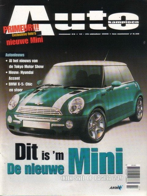 Autokampioen 23 1999 : Chevrolet Corvette C5 - Mini - BMW X5, Ophalen of Verzenden, Gelezen, Algemeen