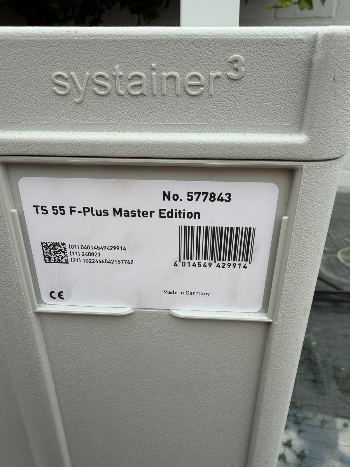Festool invalzaag ts 55 plus master edition, Ophalen, Invalzaag, Nieuw, 30 tot 70 mm