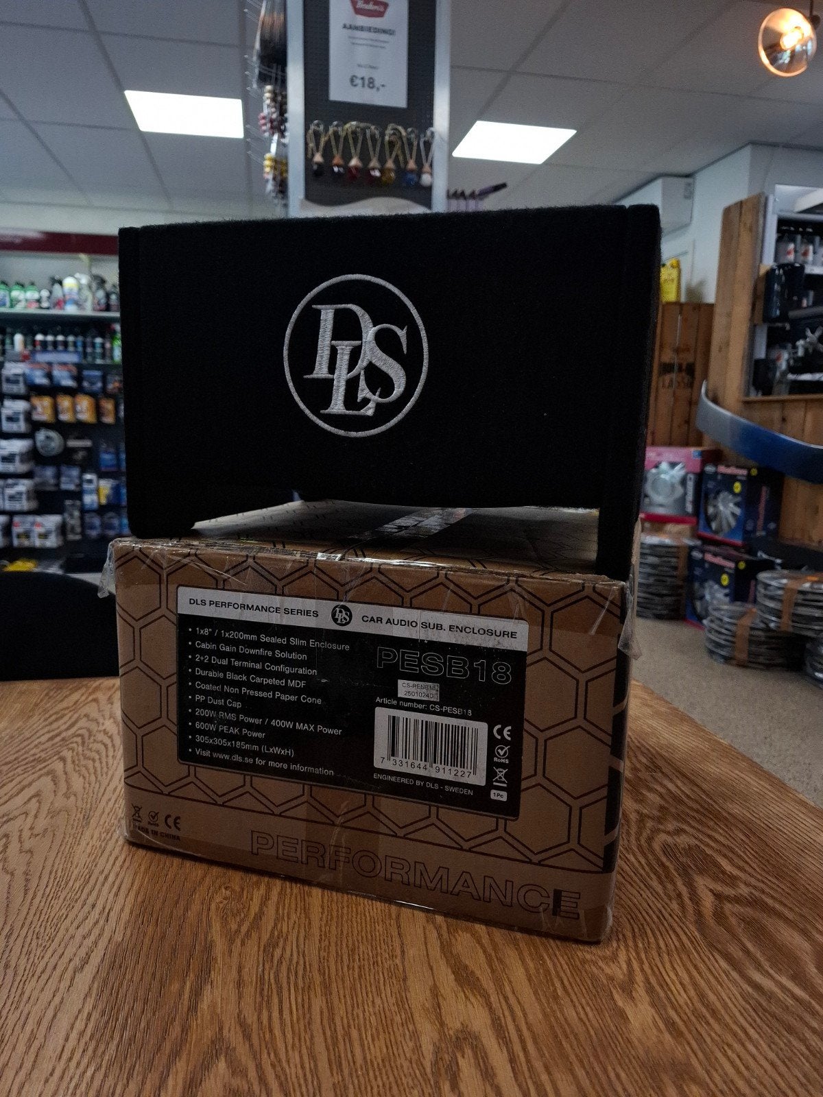 Nieuw! DLS 8 inch subwoofer PESB18, Auto diversen, Dls, Nieuw, Ophalen of Verzenden, Nvt