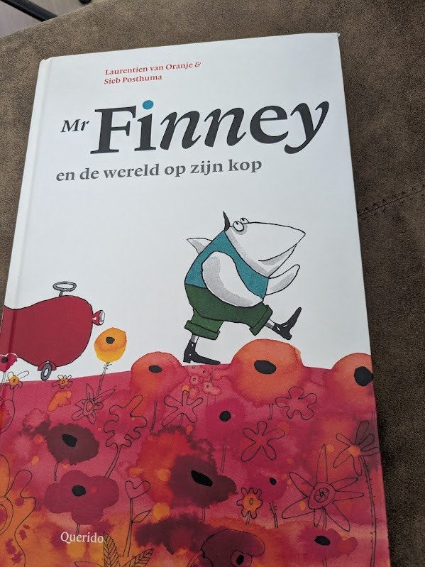 Mr Finney en de wereld op zijn kop, Ophalen of Verzenden, Gelezen, Fictie algemeen