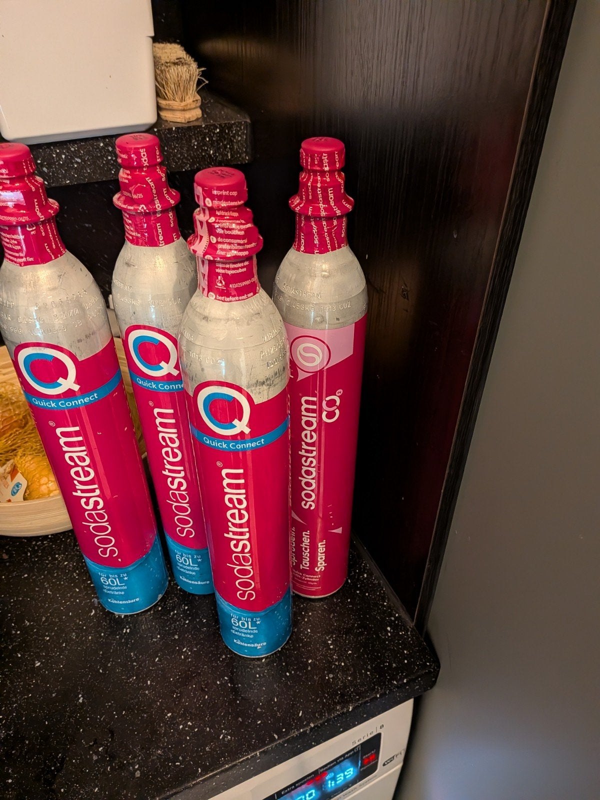 Sodastream Quick Connect CO2 Cylinder 60L Lege voor volle!, Ophalen, Nieuw