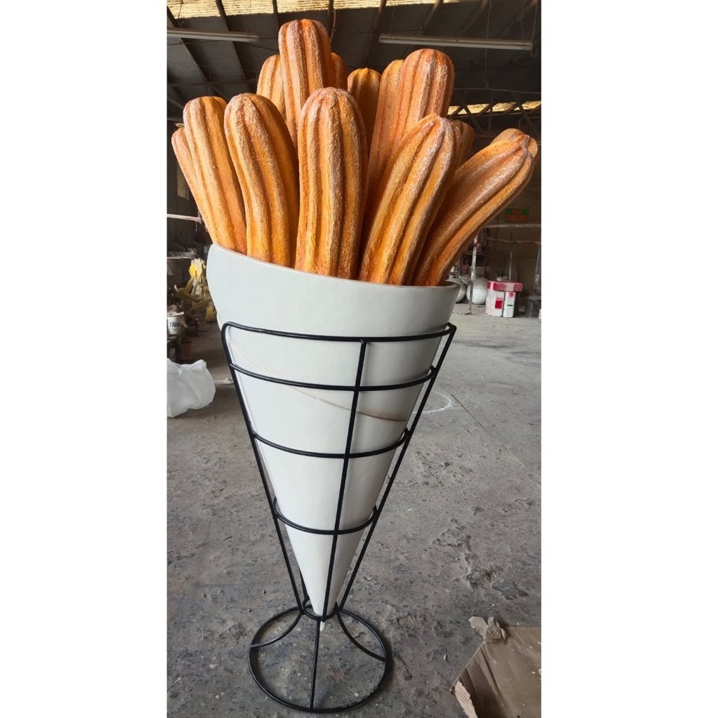 Churros Display reclame beeld XXL – Hoogte 180 cm, Verzamelen, Ophalen, HorecaBeelde, Overige typen, Nieuw