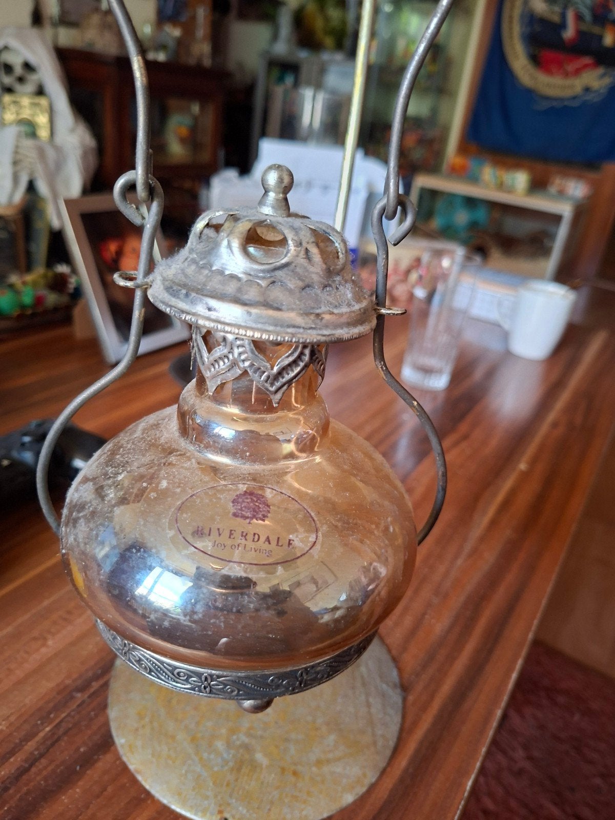 Riverdale Sfeerlicht / Olielamp op standaard, Ophalen of Verzenden