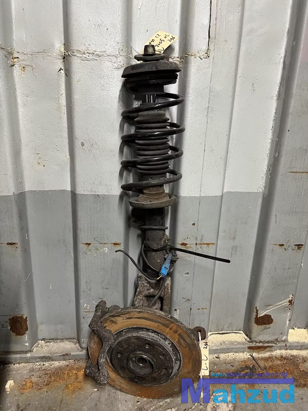 CITROEN C2 Links voor veerpoot fuseelager 2003-2012, Gebruikt, Citroën, Stellantis N.V., Ophalen of Verzenden