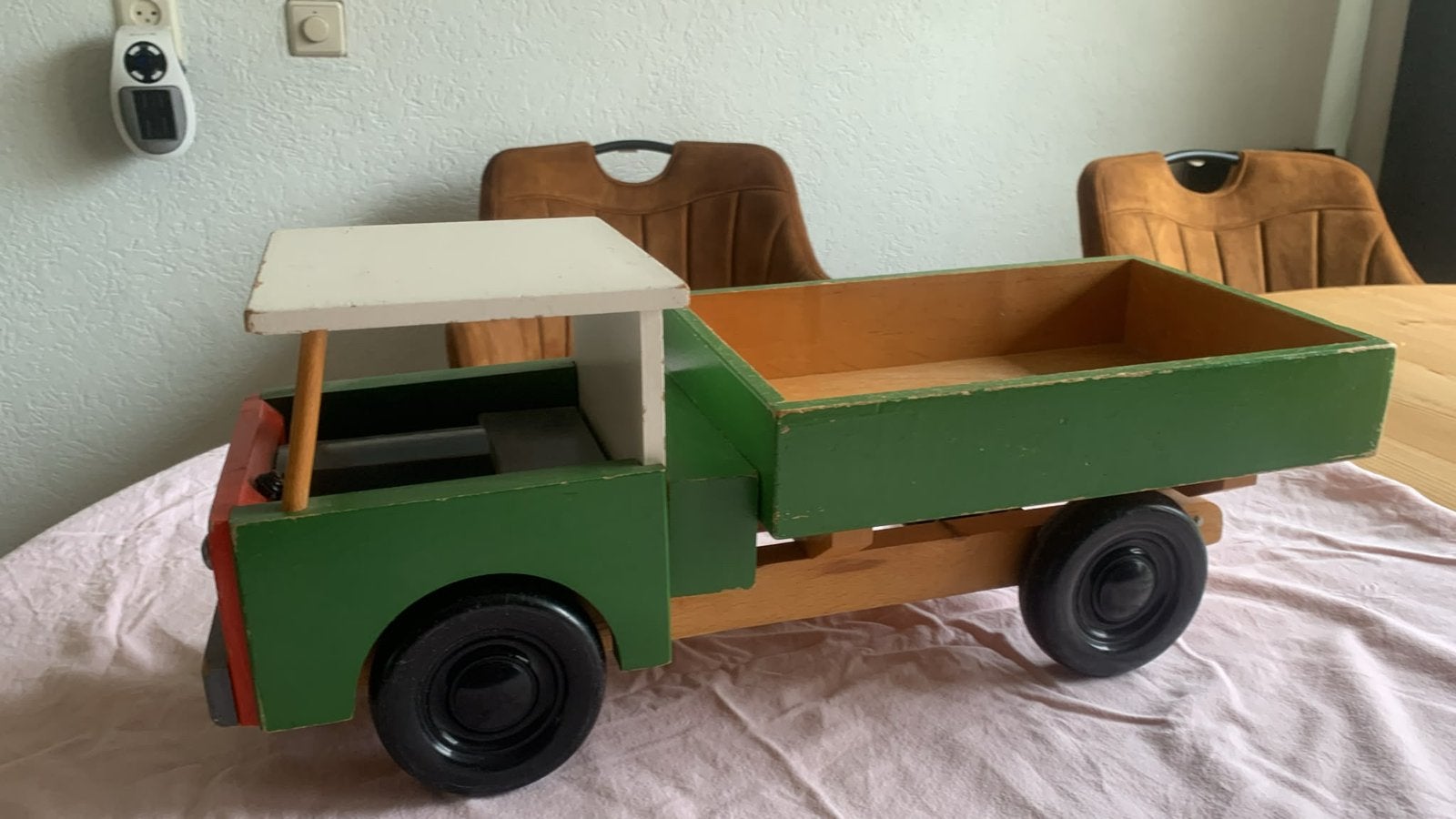 Houten vrachtwagen, Ophalen of Verzenden, Zo goed als nieuw