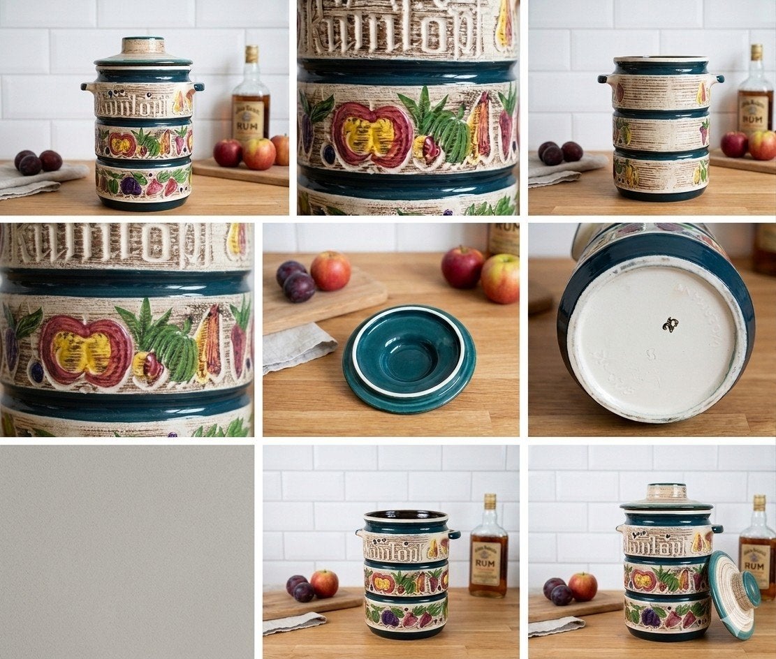 ​Prachtige Vintage Scheurich Rumtopf (826-32) – Jaren 60/70, Ophalen