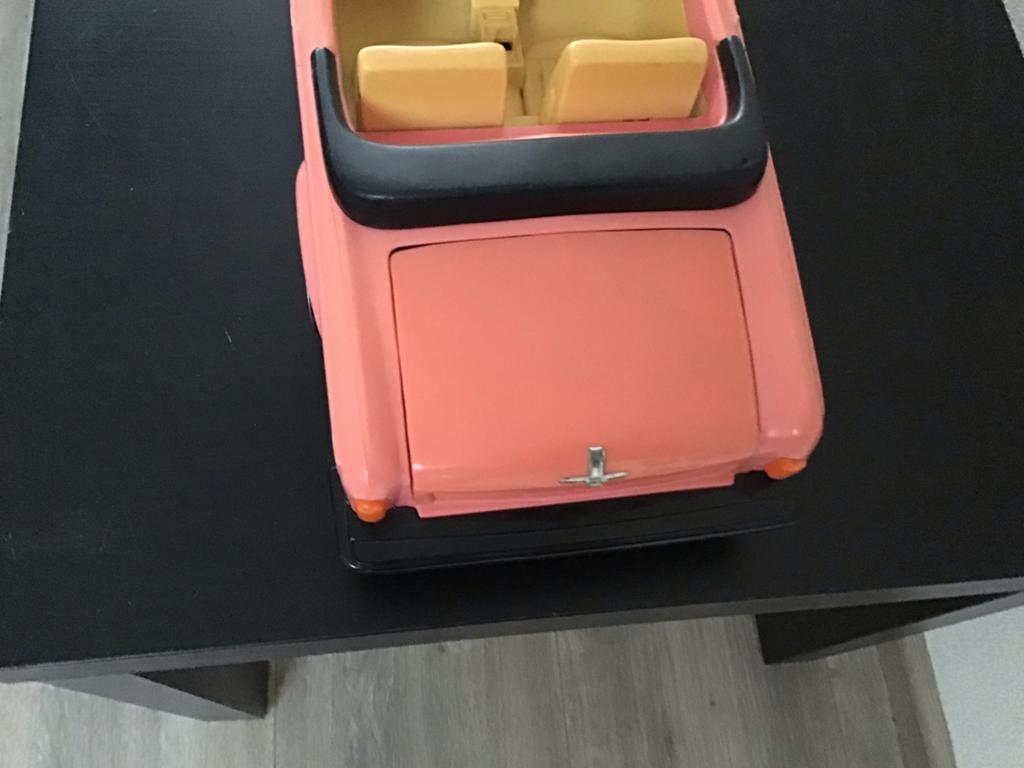 Roze speelgoedauto cabriolet zima barby auto ., Ophalen of Verzenden, Gebruikt