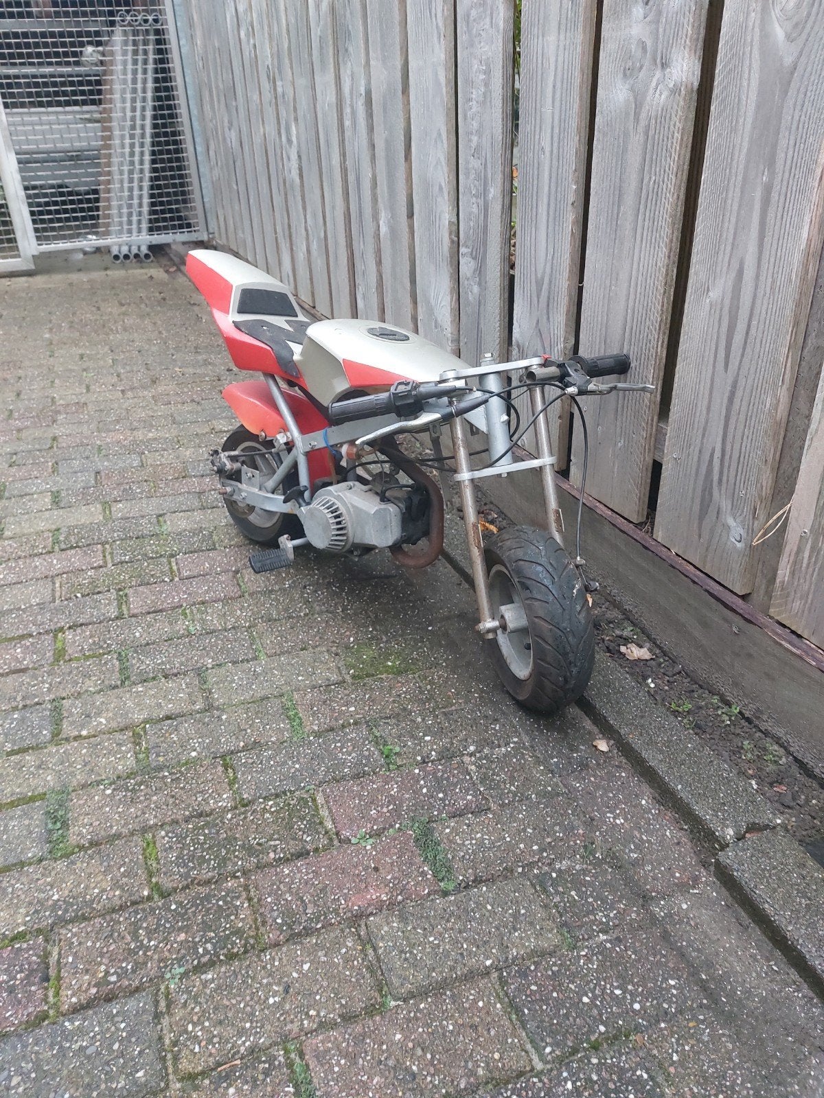Minibike racer, Fietsen en Brommers, Ophalen, Gebruikt, 49 cc, Overige typen