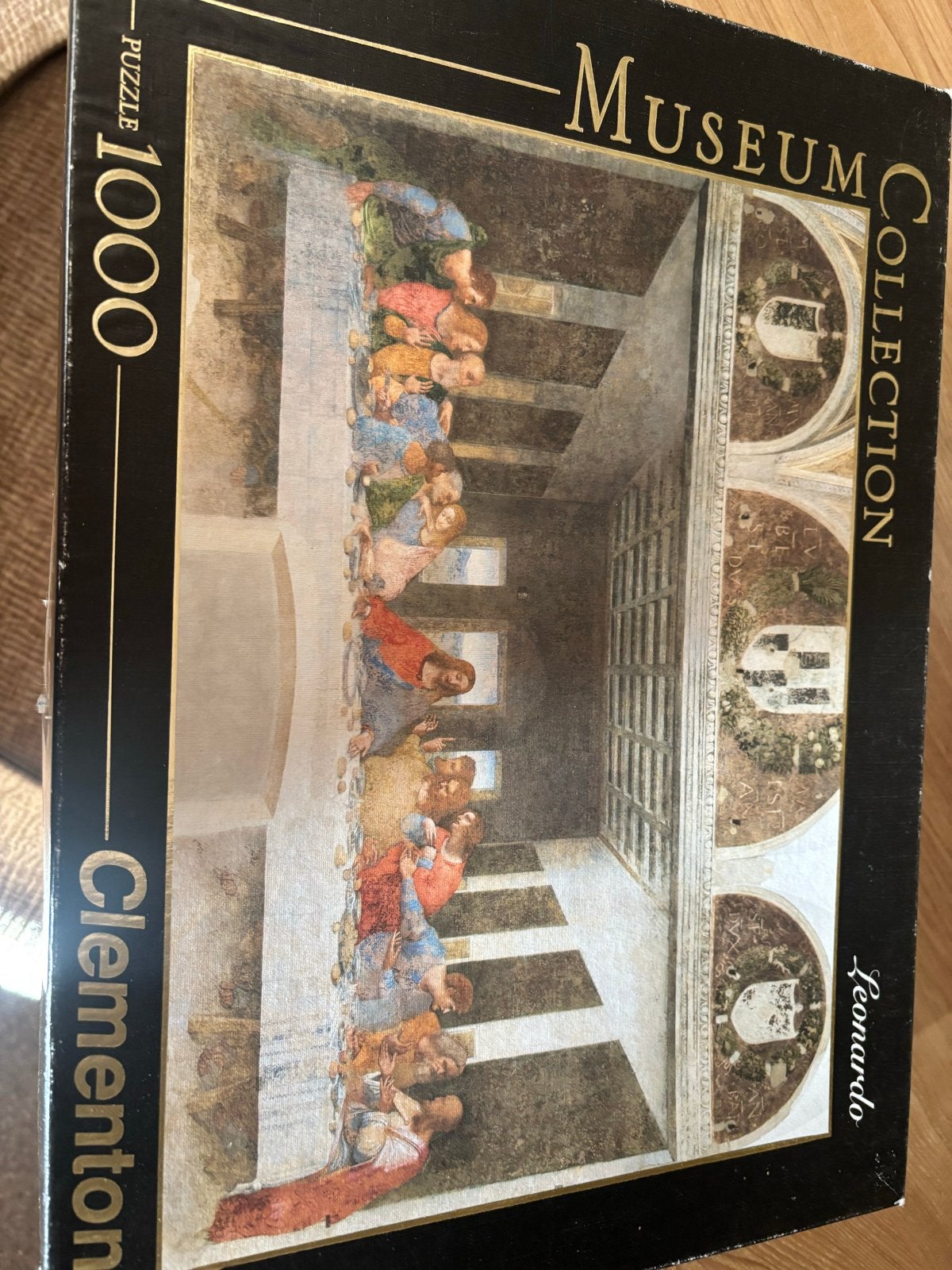 Clementoni Museum Collection Leonardo - Het Laatste Avondmaa, Ophalen of Verzenden, 500 t/m 1500 stukjes, Zo goed als nieuw, Legpuzzel