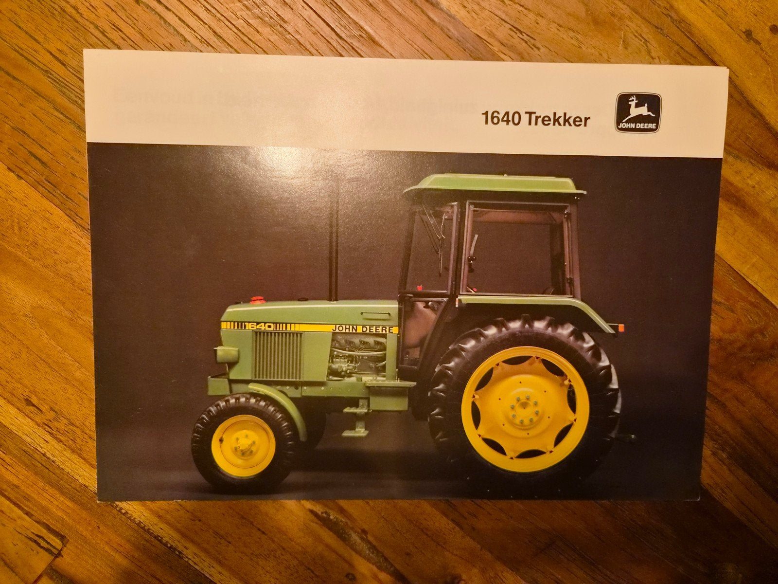 tractor folder John Deere 1640 trekker, Ophalen of Verzenden
